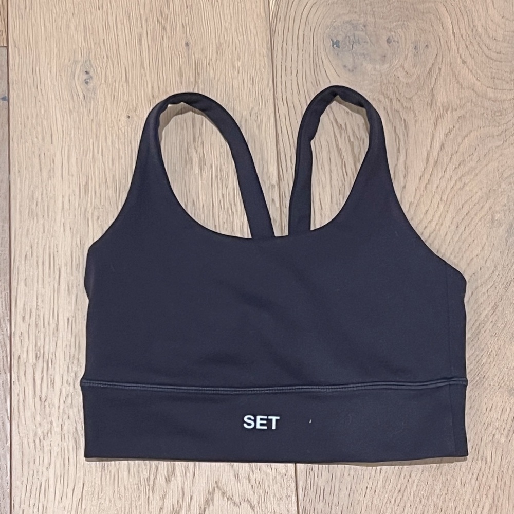 SET ACTIVE- LUXFORM® SCOOP Y BRA - STORM - Size XS